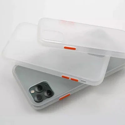 iPhone 12 PRO MAX 6.7" Button Soft Texture Case