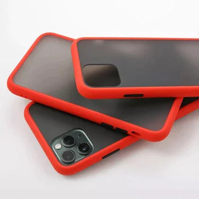 iPhone 12 PRO MAX 6.7" Button Soft Texture Case