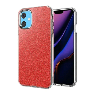 iPhone 11 Premium Shiny Glitter Hybrid Case